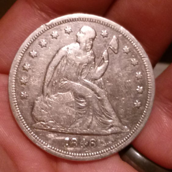 1846-Seated-Liberty-Dollar...-Thoughts?